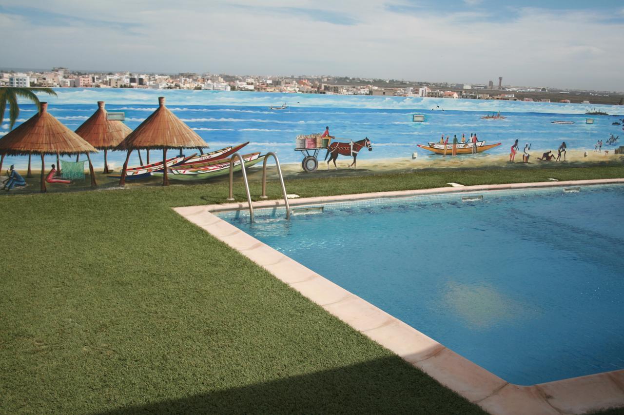 Hotel Fleur De Lys Almadies ダカール エクステリア 写真